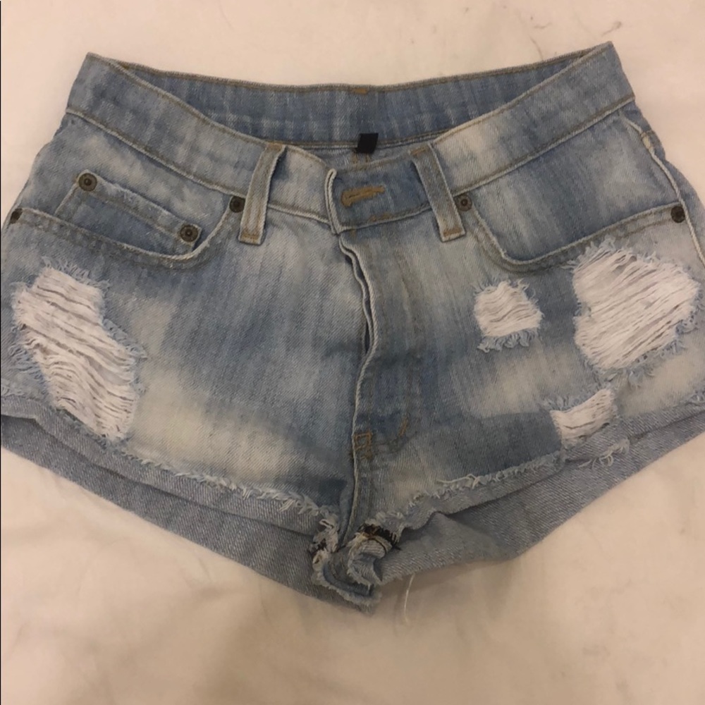 Jean shorts